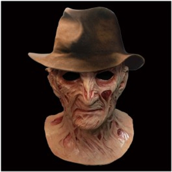 A Nightmare on Elm Street 4: The Dream Master - Deluxe Freddy Krueger Mask with Fedora Hat
