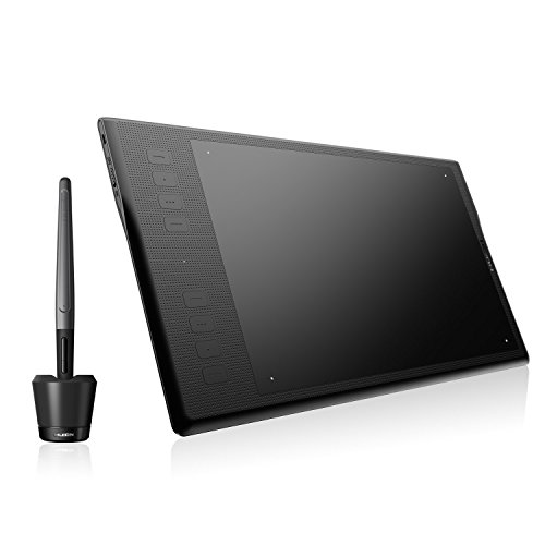 Huion INSPIROY Q11K Wireless Digitales Grafik Zeichnen Stift Tablet mit 8192 Druckstufen und 8 Shortcut Keys Tasten drahtlos EIN Freier Handschuh