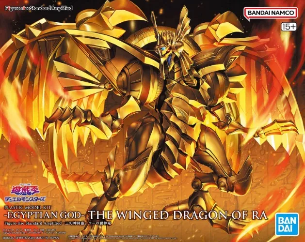 Bandai Hobby Yu-Gi-Oh!! Egyptian God- The Winged Dragon of Ra Figure-Rise Standard Amplified Model Kit