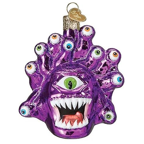 Old World Christmas Dungeons & Dragons Beholder Glass Hanging Ornament