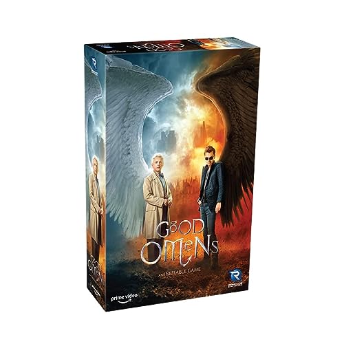 Good Omens: an Ineffable Game| Amazon Exclusive| Based on The hit Amazon Original Series | Co-Operative Games for 2-4 Players, Ages 14+