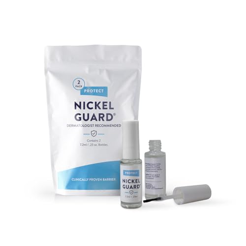 Nickel Guard® 2-Pack | Clinically Proven Clear Coating, Stops Nickel Contact - 2 pack