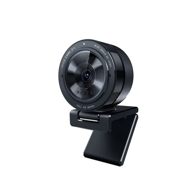 Razer Kiyo Pro Streaming Webcam: Full HD 1080p 60FPS - Adaptive Light Sensor - HDR-Enabled - Wide-Angle Lens with Adjustable FOV - Works with Zoom/Teams/Skype for Conferencing and Video Calling - Webcam Kiyo Pro