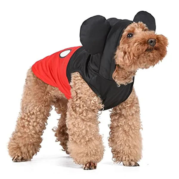 Disney for Pets Mickey Mouse Halloween Costume for Dogs - Small | Disney Halloween Dog Costumes, Funny Pet Costumes | Officially Licensed Disney Dog Halloween Costume