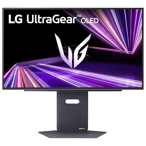 LG 27GX790A-B 27-inch Ultragear OLED Gaming Monitor QHD, 480Hz, 0.03ms, DisplayPort 2.1, True Black 400, NVIDIA G-Sync, AMD FreeSync Premium Pro, HDMI, DP, USB, Tilt/Height/Swivel/Pivot Stand, Black