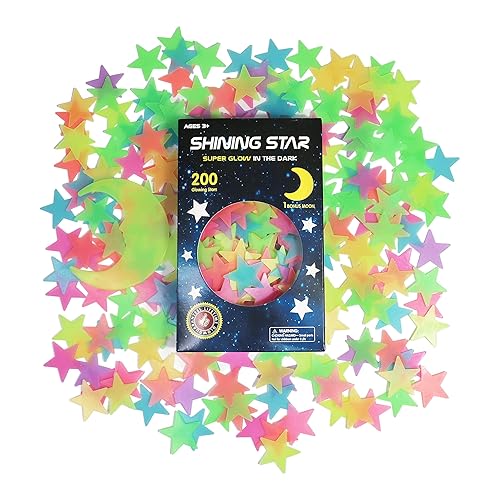 Glow in The Dark Stars Stickers for Ceiling