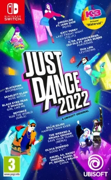 Just Dance 2022 for the Nintendo Switch 