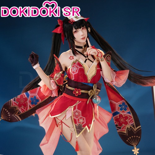 DokiDoki-SR Game Honkai: Star Rail Cosplay Hanabi Costume Miss Sparkle | Costume Only-S-PRESALE