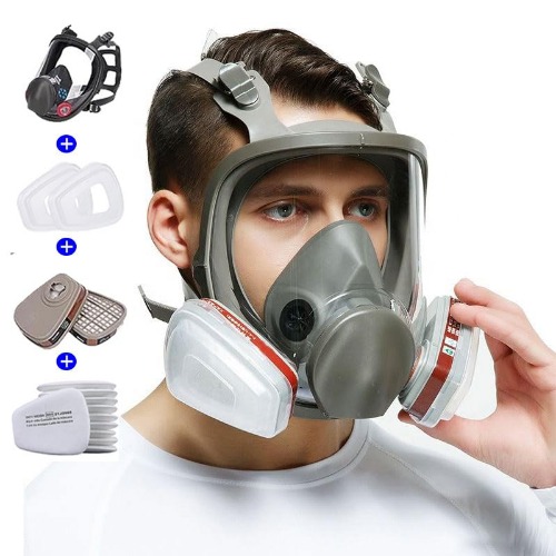 Cubierta protectora reutilizable con filtro 6800