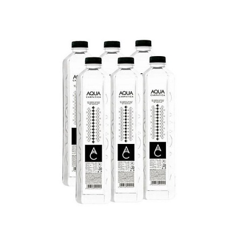 6 x 2L Aqua Water Bottles