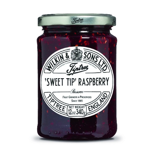 Tiptree Sweet Tip Raspberry Preserve, 12 Ounce Jar - Preserve Sweet Tip Raspberry Preserve 12 Ounce (Pack of 1)