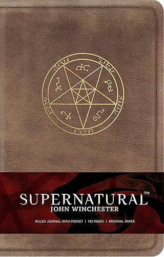 Supernatural: John Winchester Hardcover Ruled Journal