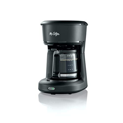 Mr. Coffee 2129512, 5-Cup Mini Brew Switch Coffee Maker, Black - Coffee Maker - Black