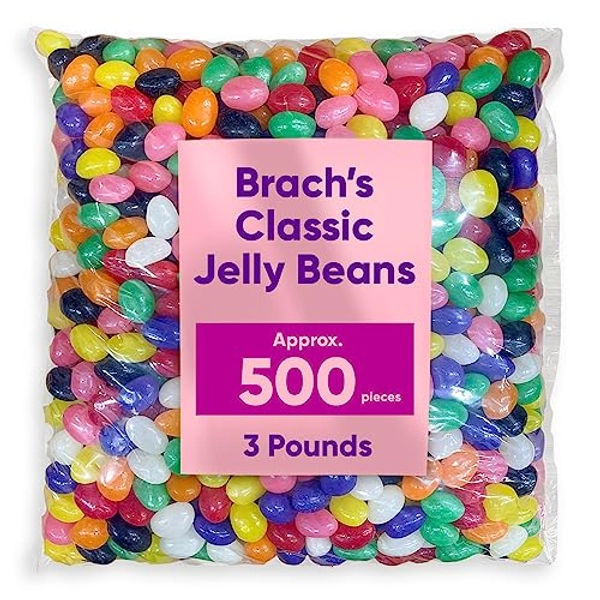 Brachs Classic Jelly Beans - 3 Pound Bulk Bag Of Jelly Beans Candy - Perfect For Parties, Gifts, and Everyday Snacking - 3 Pound