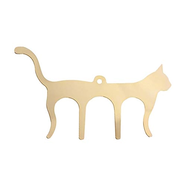 CALIDAKA Metal Music Book Clips Sheet Music Page Holder Clips for Sheet Music Stands, Cute Cat Shaped Metal Music Bookmark for Piano, Book, Keyboard Reading