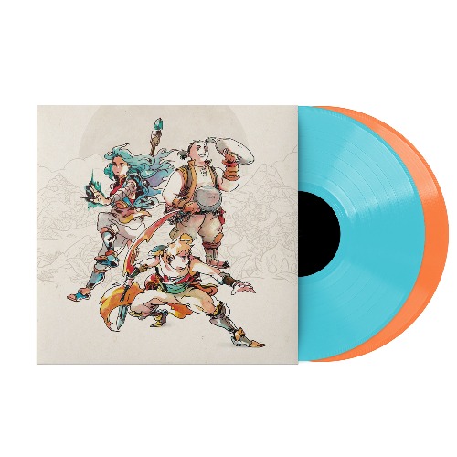 Sea of Stars - Eric W. Brown & Yasunori Mitsuda (2xLP Vinyl Record) - Solar Orange and Lunar Blue Vinyl