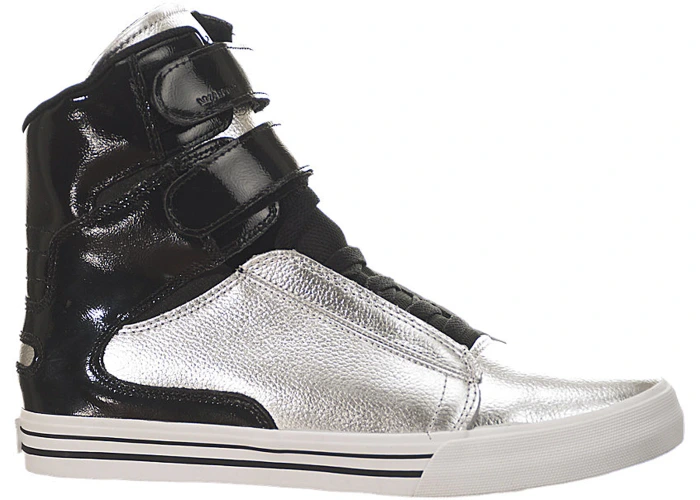 Supra Society 2 Silver Black