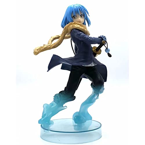 That Time I Got Reincarnated as a Slime Rimuru Tempest Figures Anime Character Rimuru Tempest Statue PVC Action Figures Desktop Decor Colection Model - Rimuru Tempest - 21cm