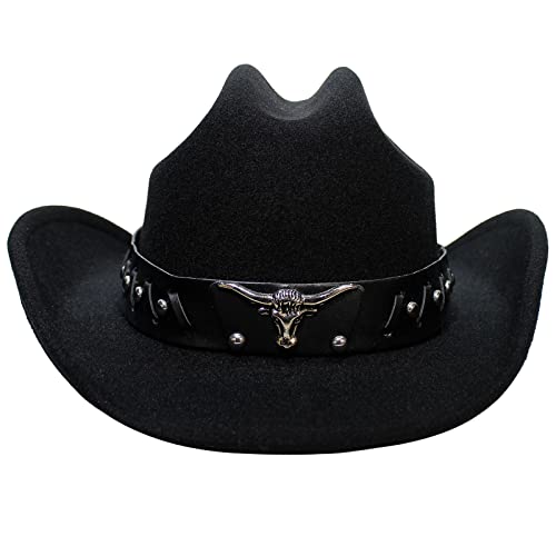 Kalerona Cowboy Hat for Women & Men - Medium - Na/Black