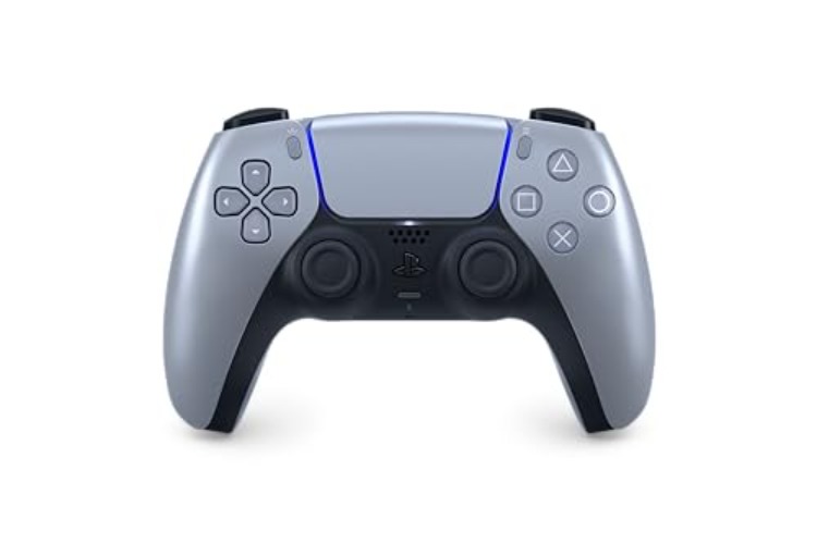 PlayStation 5 DualSense Wireless Controller - Sterling Silver - Controller - Sterling Silver