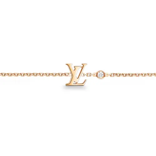 Louis Vuitton LV Bracelet, Pink Gold and Diamond
