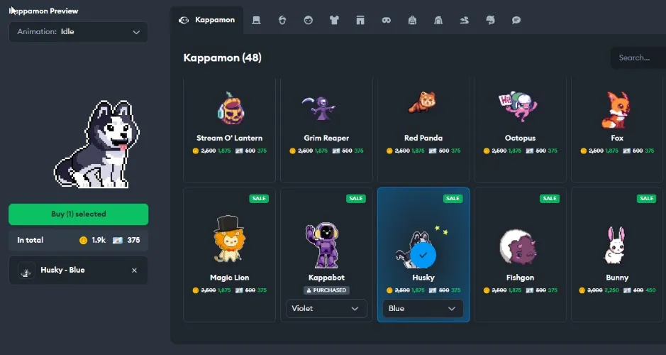 Triiibe credits (previously Kappamon)