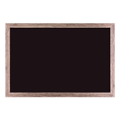 U Brands Magnetic Chalkboard, 36 x 24 Inches, Rustic Wood Frame (4549U00-01)