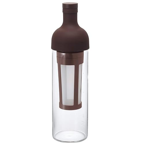 Hario Cold Brew Coffee Wine Bottle, 650ml, Brown - Brown