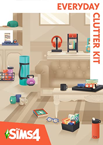 The Sims 4 Everyday Clutter Kit - PC [Online Game Code] - PC Online Game Code - Everyday Clutter Kit