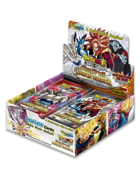 BANDAI NAMCO Entertainment Dragon Ball Super Card Game: Rise of The Unison Warrior Booster Box (English Ed.) - 