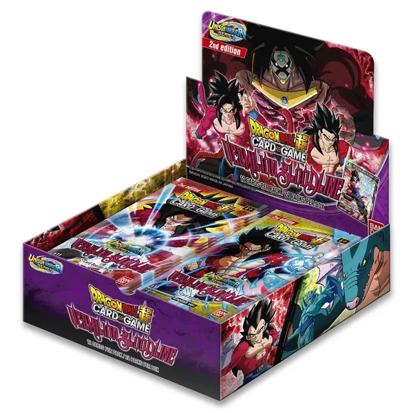 Dragon Ball Super Card Game: Vermilion Bloodline Booster Box (English Ed.) - 