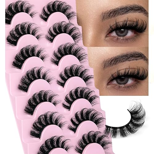Mink Lashes Fluffy Wispy Lashes