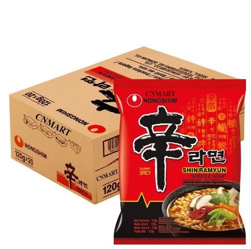 Shin Noodle Ramyun (Pack of 20)