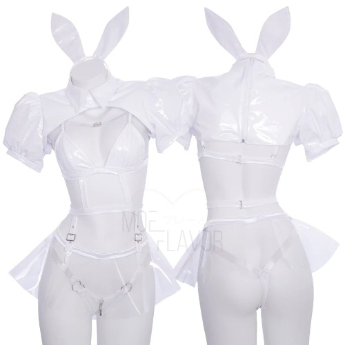 White Cyber Bunny - White / 3XL/4XL