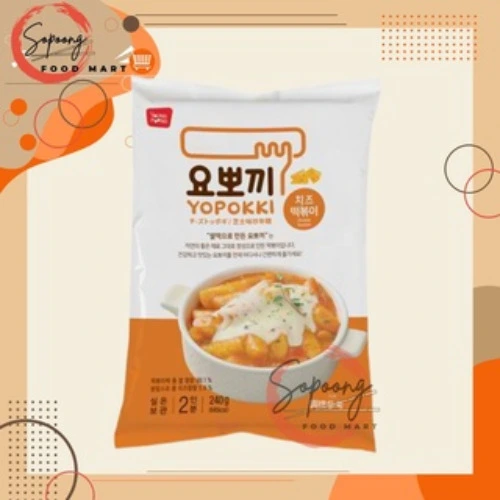[YOUNG POONG] YOPOKKI CHEESE TOPOKKI RICE CAKE 240g