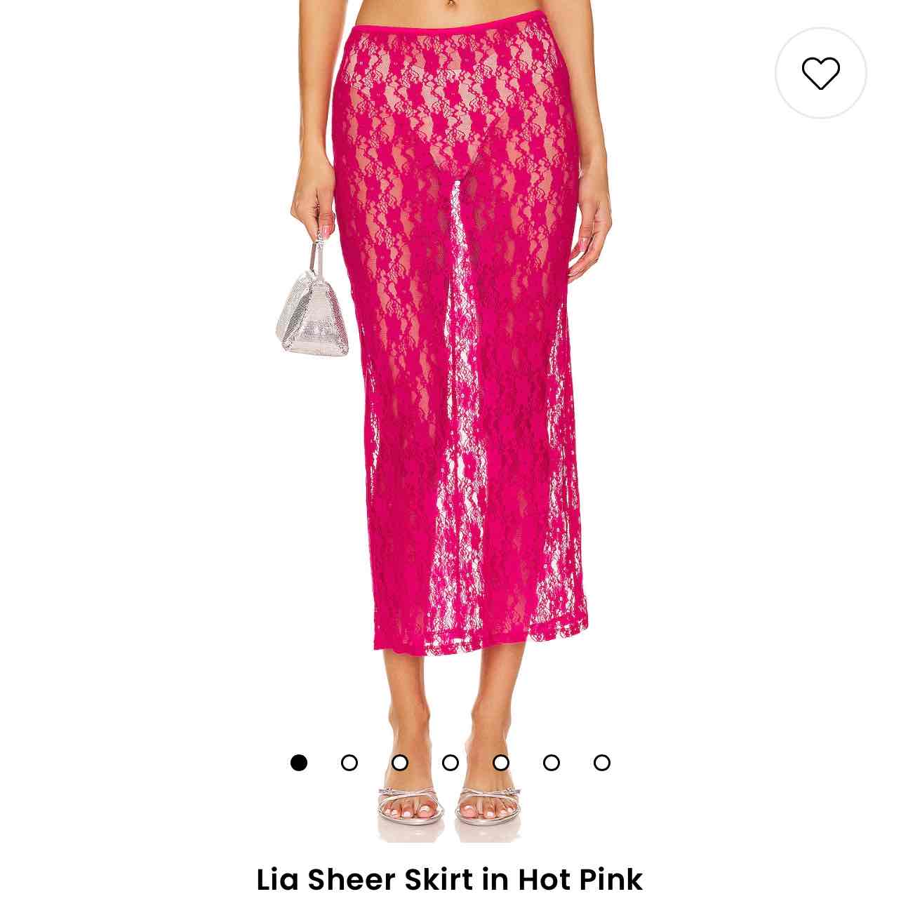 Lia Sheer Skirt