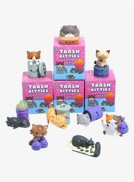 Trash Kitties Mystery Box Blind Box Figure
