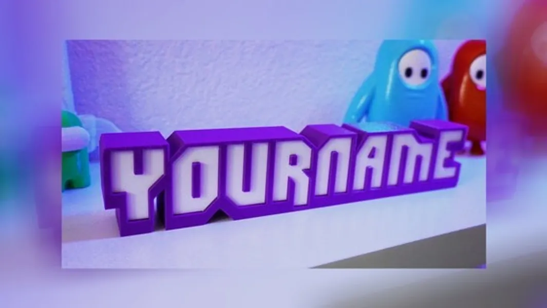 Personalized Custom Twitch Nameplate / Name Plate the | Etsy