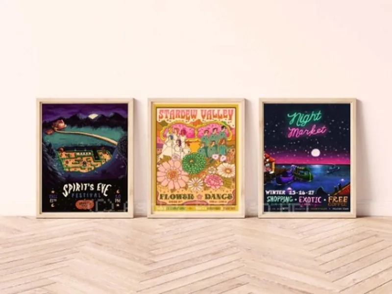 11x14 Inch Stardew Valley Event Poster Prints | Etsy