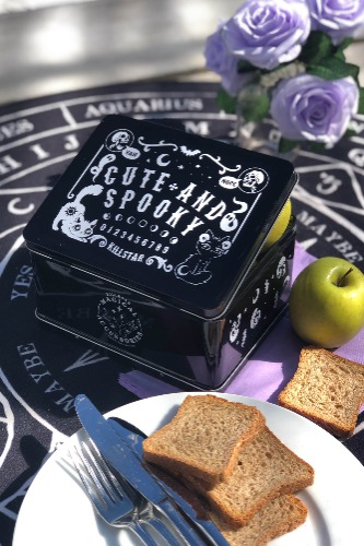 Cute & Spooky Lunchbox | One Size / Black / 100% Metal