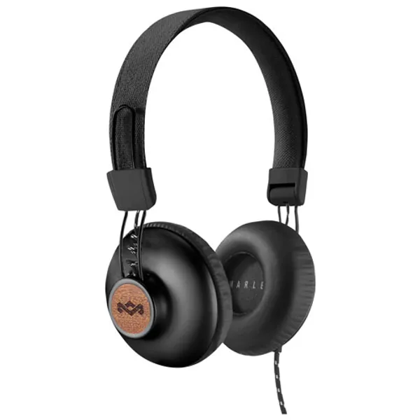 House of Marley Positive Vibration 2 On-Ear Headphones - Signature Black | Best Buy Canada