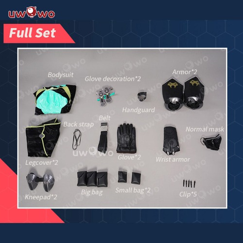 【In Stock】Uwowo Valorant Viper Plugsuit Bodysuit Cosplay Costume | 【In Stock】S