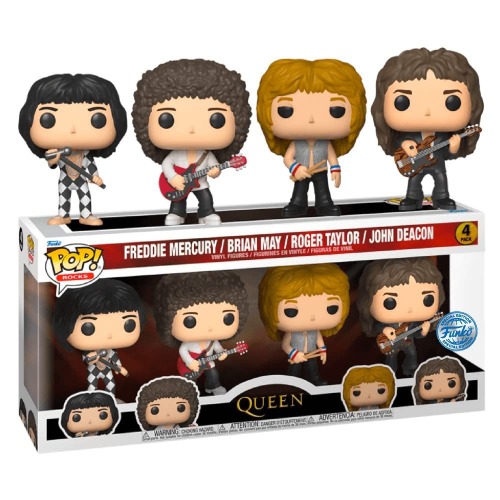 Funko Pop! 4-Pack Rocks: Queen