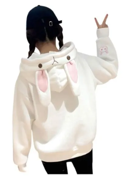 CRB Fashion Womens Teens Animal Anime Cosplay Cartoon Sweatshirt Shirt Hoodie Hoody Top Jumper Sweater