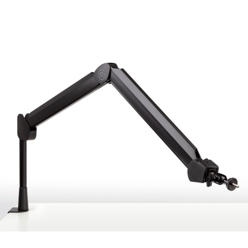 Elgato Wave Mic Arm – Swivel Suspension Boom, Hidden Cable Channels, Versatile Desk Clamp, Counterweight, 1/4“-3/8“-5/8“ Mic Mounts, Studio, Broadcast, Streaming, Work from Home, Professional Mic Arm - Mic Arm