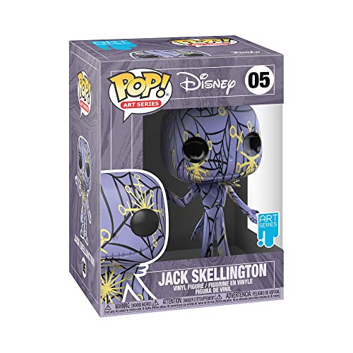 Funko Pop! Disney: The Nightmare Before Christmas - Jack Skellington Artist's Series with Case - One Size