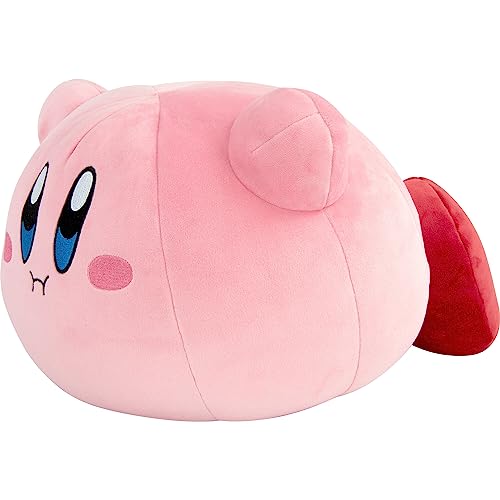 Club Mocchi Mocchi- Kirby Plush - Hovering Kirby Plushie - Squishy Kirby Toys - Plush Collectible Kirby Figures - Soft Plush Toys and Kirby Room Decor - 15 inch, Pink - Hovering Kirby