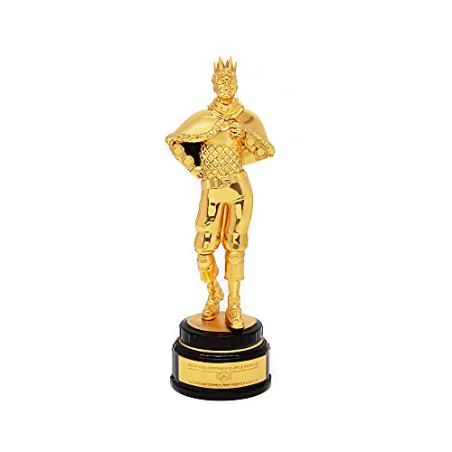 LONGHE APEX Legends Games Mirage Gilded Statue Weapons Model Action Figure Arts Toys Collection Keychain Gift Gold 6.3inch