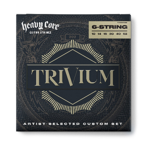 Dunlop Trivium elektrische gitaarsnaren, nikkel 10-52, 6 snaren