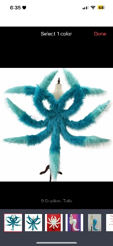 Ahri Spirit Blossom Cosplay TAILS